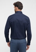 MODERN FIT Cover Shirt in navy plain