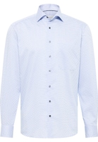 COMFORT FIT Shirt in light blue printed