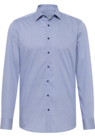 SLIM FIT Overhemd in blauw gedrukt
