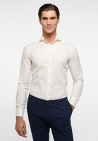 SLIM FIT Shirt in champagne structured