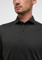SLIM FIT Jersey Shirt in anthracite plain