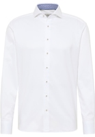 MODERN FIT Soft Luxury Shirt blanc cassé uni