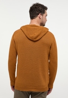 Pull en tricot orange uni