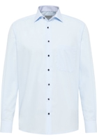 COMFORT FIT Original Shirt in hemelsblauw vlakte