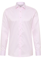 SLIM FIT Luxury Shirt in rosa unifarben