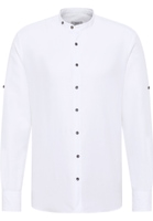 MODERN FIT Linen Shirt blanc uni