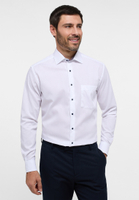 MODERN FIT Original Shirt in wit vlakte