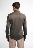 SLIM FIT Jersey Shirt in taupe plain