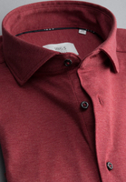 SLIM FIT Jersey Shirt in rot unifarben