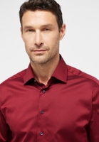MODERN FIT Luxury Shirt in ruby plain