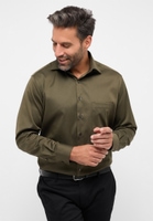 COMFORT FIT Cover Shirt in jade vlakte