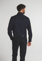 COMFORT FIT Cover Shirt in navy plain