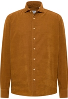 COMFORT FIT Shirt in camel plain