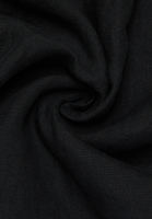 Blusenkleid in schwarz unifarben