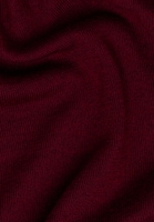 Knitted jumper in burgundy plain