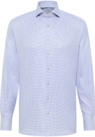 MODERN FIT Shirt in royal blue checkered