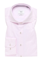 SLIM FIT Soft Luxury Shirt in soft pink unifarben
