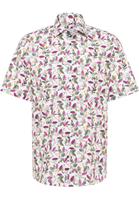 MODERN FIT Shirt in magnolia printed