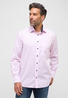 COMFORT FIT Hemd in rosa gestreift