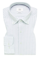 MODERN FIT Shirt in mint striped