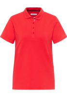 Polo shirt in red plain