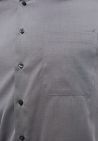 COMFORT FIT Cover Shirt in grau unifarben