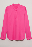 Satin Shirt Blouse in pink vlakte
