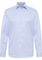 SLIM FIT Overhemd in koningsblauw gestreept