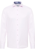 MODERN FIT Soft Luxury Shirt in rosa unifarben