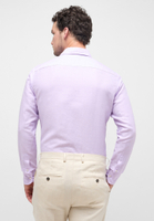 SLIM FIT Linen Shirt in lavendel vlakte