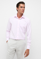 COMFORT FIT Cover Shirt in roze vlakte