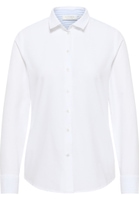 Oxford Shirt Blouse in wit vlakte