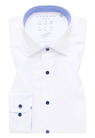 COMFORT FIT Performance Shirt in white structured