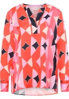 tunic in pink printed