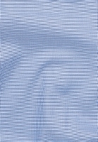 COMFORT FIT Hemd in blau strukturiert