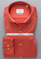 SLIM FIT Jersey Shirt in orange plain