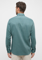 MODERN FIT Hemd in jade unifarben
