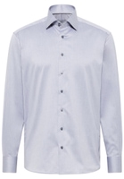 COMFORT FIT Luxury Shirt in grau unifarben