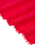 Schal in rot unifarben