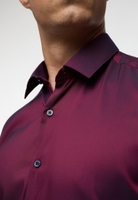 SUPER SLIM Performance Shirt in burgundy plain