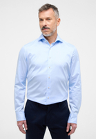 SLIM FIT Soft Luxury Shirt bleu clair uni