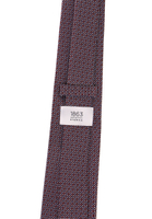 Tie in brown structured