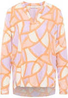 tunic in orchid printed