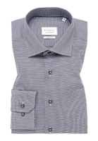MODERN FIT Shirt in silver checkered