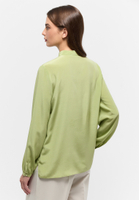 tunic in apple green plain
