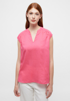 T-shirt blouse in magnolia plain