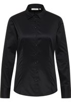 Cover Shirt Blouse in zwart vlakte