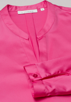 Satin Shirt Blouse in pink plain