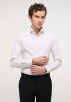 SLIM FIT Jersey Shirt in cream plain
