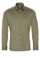 SLIM FIT Jersey Shirt in groen vlakte